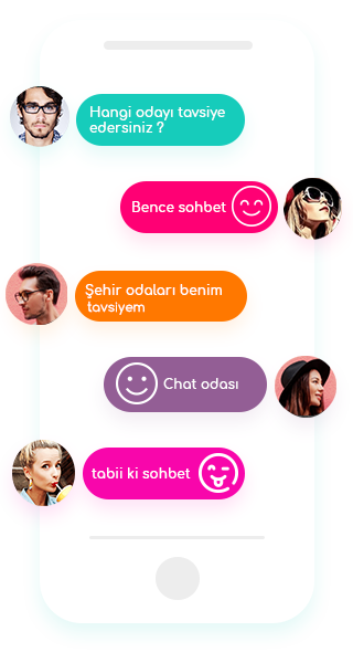 mobilde sohbet konuşması